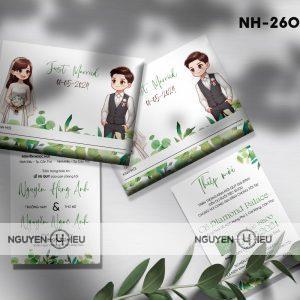 Thiệp cưới Hiếu Nguyễn thiết kế